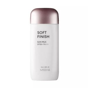 کرم ضد آفتاب میشا مدل soft finish sun milk