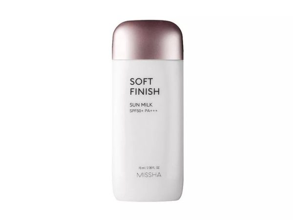 کرم ضد آفتاب میشا مدل soft finish sun milk