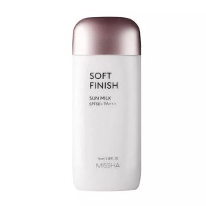 کرم ضد آفتاب میشا مدل soft finish sun milk