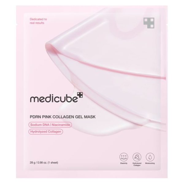 «ماسک ژل کلاژن صورتی PDRN مدیکیو Medicube PDRN Pink Collagen Gel Mask – مناسب انواع پوست برای درخشش و رطوبت