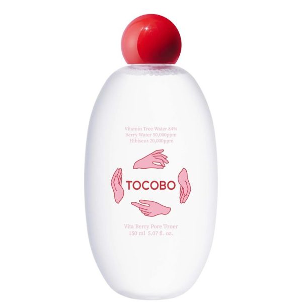 تونر منافذ ویتا بری توکوبو Tocobo Vita Berry Pore Toner – مناسب پوست چرب، مختلط و مستعد منافذ