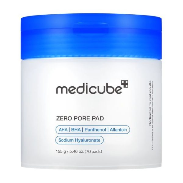 پد پاک‌سازی و کوچک‌کننده منافذ Medicube Zero Pore Pad 2.0 – مناسب پوست چرب، مختلط و دارای منافذ باز